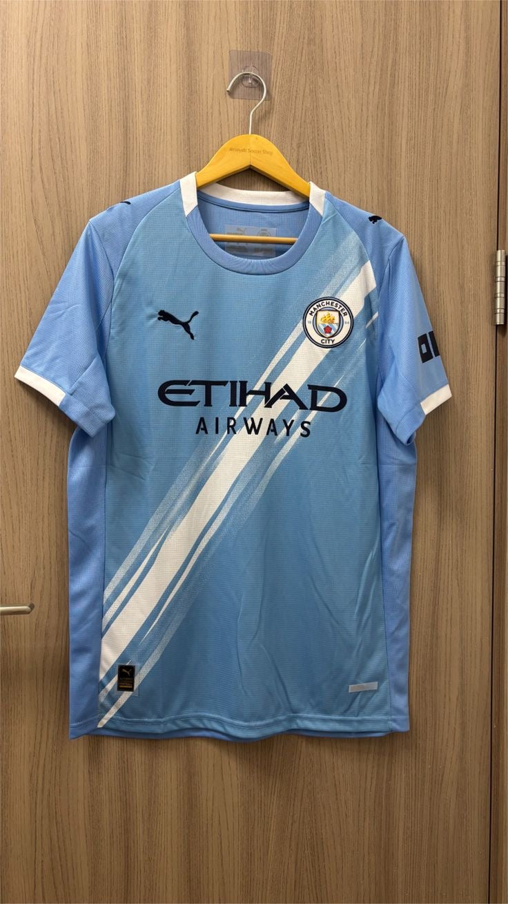 Manchester City Home Jersey 2025/26 – Authentic Edition