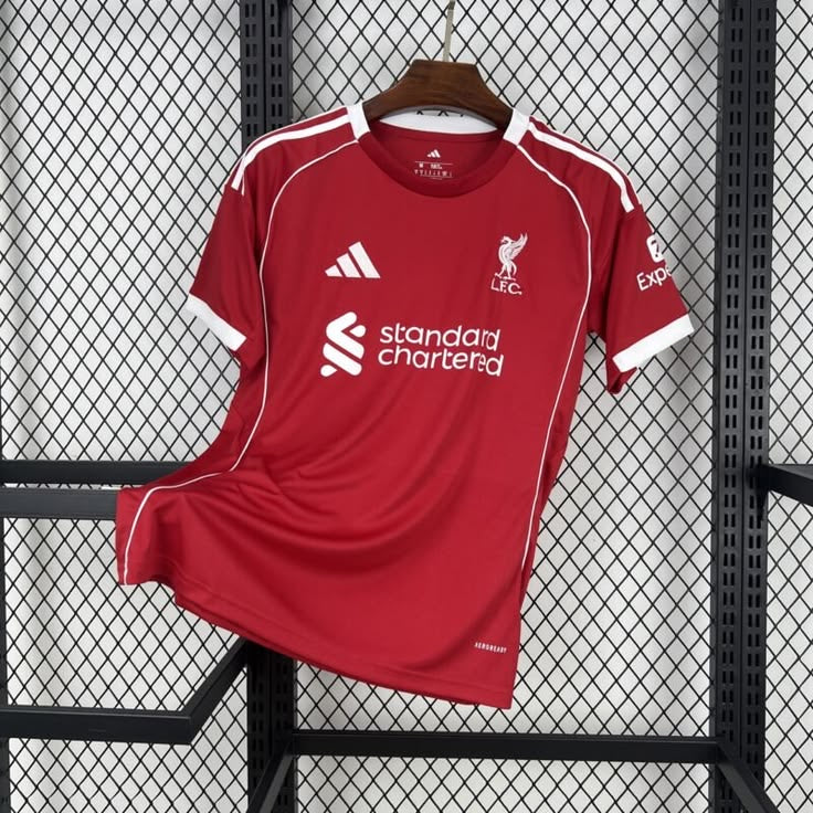 Liverpool Home Jersey 2025/26 – Authentic Edition
