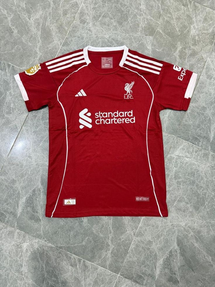 Liverpool Home Jersey 2025/26 – Authentic Edition